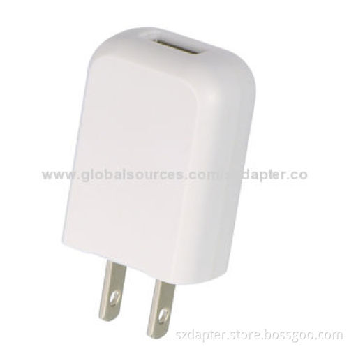 5V/1A Mobile Phone Charger with UL/FCC/RoHS Certifications